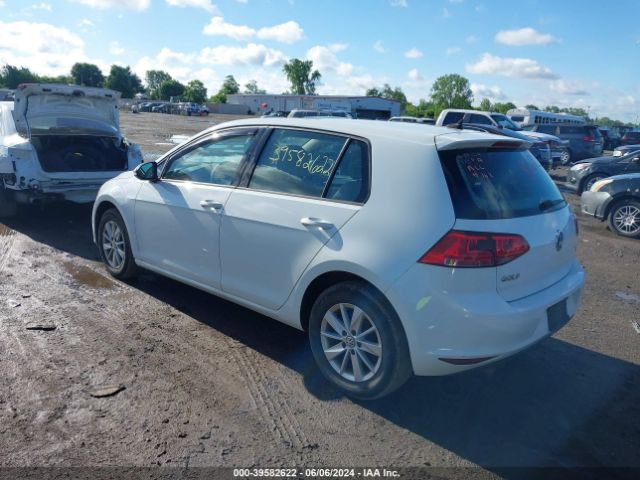 3VW217AU2FM015764 Volkswagen Golf Tsi S 4-door