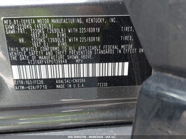 Toyota Rav4 Se Hybrid 2023 4T3T6RFVXPU139948 Image 9