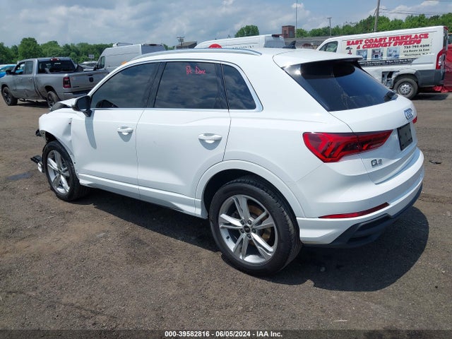 WA1EECF38P1127295 Audi Q3 Premium Plus 45 Tfsi S Line Quattro Tiptronic