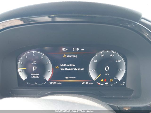 5N1DL1GS2NC332934 Infiniti Qx60 Sensory Awd
