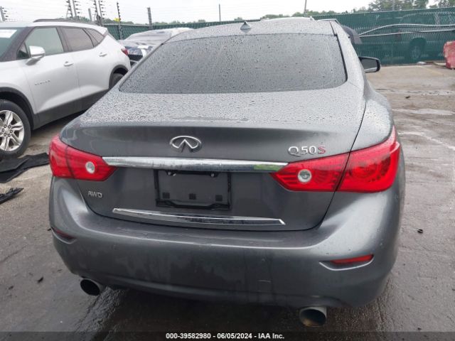 JN1BV7AR3FM410120 Infiniti Q50 SPORT