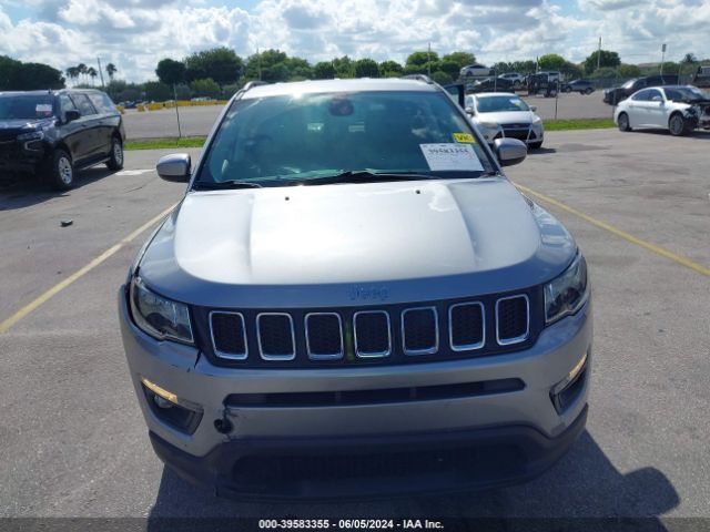 3C4NJCBB4KT652242 Jeep Compass Latitude Fwd