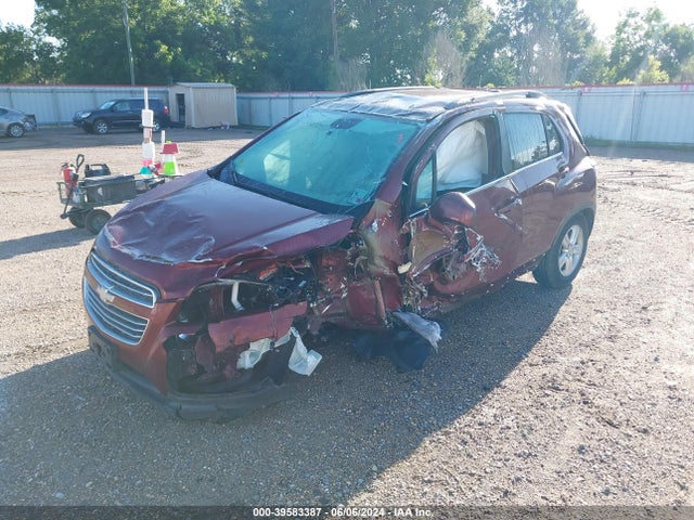 Chevrolet Trax Lt 2016 3GNCJLSB2GL131333 Image 2