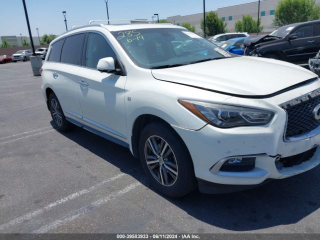 39583933 :رقم المزاد ، 5N1AL0MM0GC510197 vin ، 2016 Infiniti Qx60 مزاد بيع