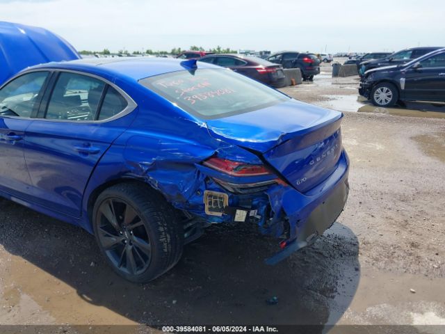 KMTG34TA6PU107494 Genesis G70 2.0t Rwd