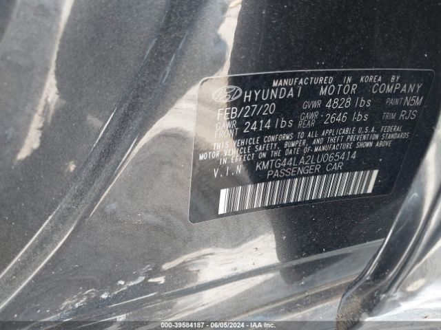 KMTG44LA2LU065414 Genesis G70 2.0t Awd