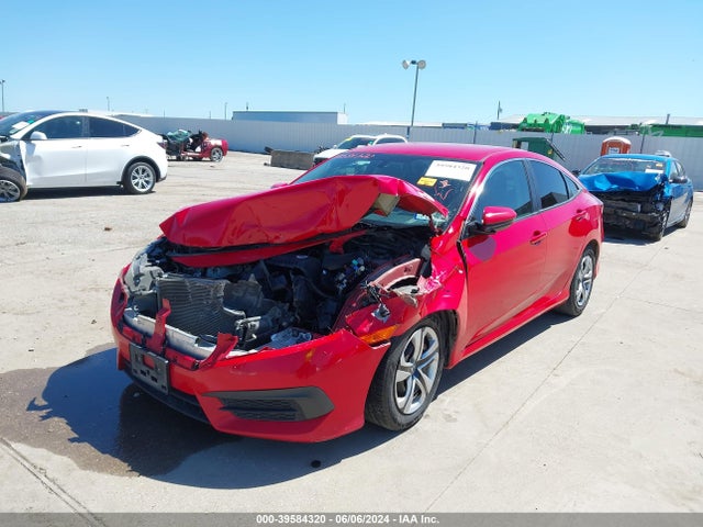 Honda Civic Lx 2016 2HGFC2F50GH540164 Image 2