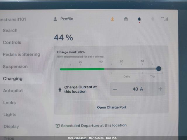 5YJSA1E51NF490795 Tesla Model S Dual Motor All-wheel Drive