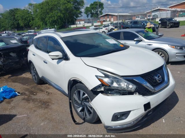 5N1AZ2MH5GN130564 Nissan Murano Platinum