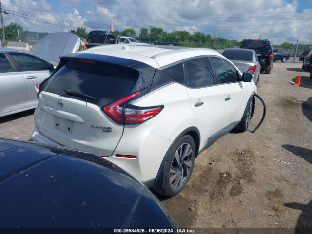 5N1AZ2MH5GN130564 Nissan Murano Platinum