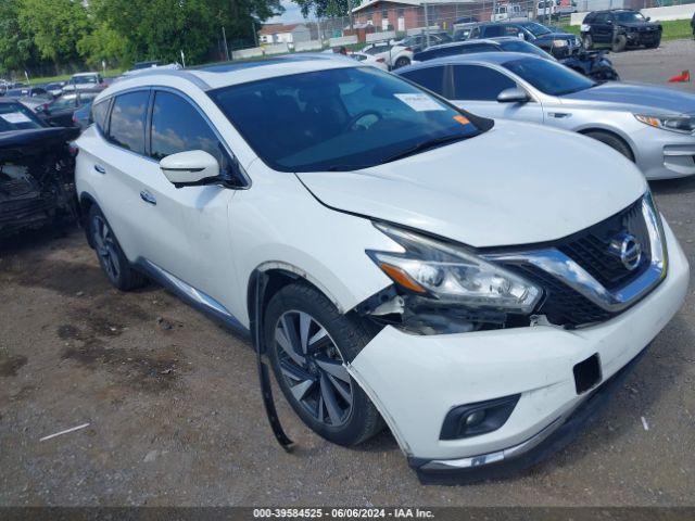 5N1AZ2MH5GN130564 Nissan Murano Platinum