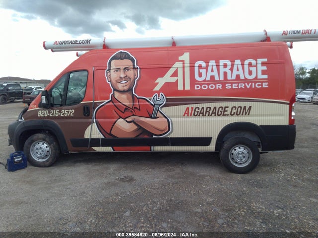 3C6LRVDG0NE113332 RAM Promaster 2500 High Roof 159 Wb