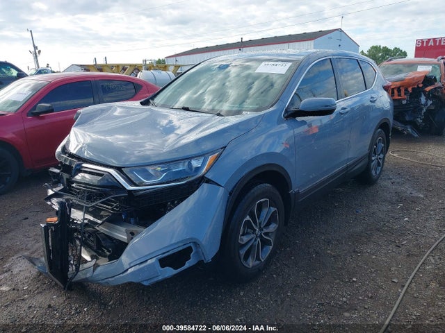 Honda Cr-v Awd Ex-l 2021 7FARW2H84ME033056 Image 2