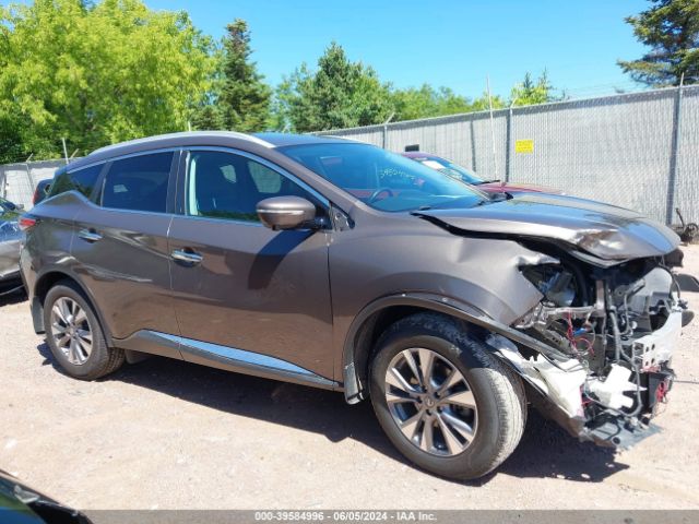 5N1AZ2MH9FN238958 Nissan MURANO SL