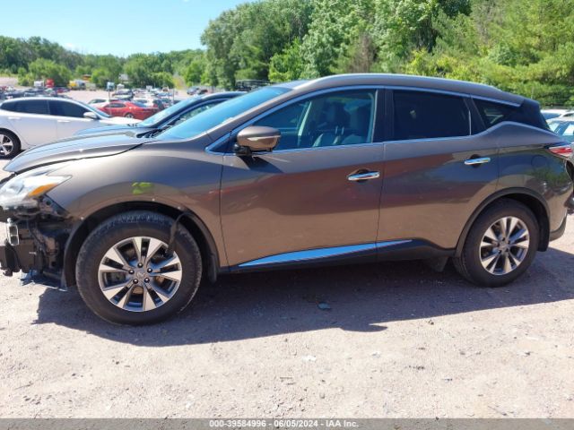 5N1AZ2MH9FN238958 Nissan MURANO SL