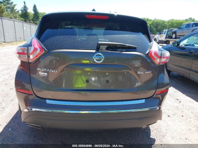 5N1AZ2MH9FN238958 Nissan MURANO SL