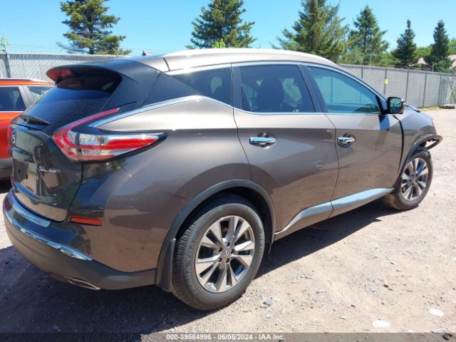 5N1AZ2MH9FN238958 Nissan MURANO SL