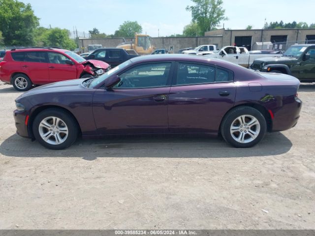 2C3CDXBG2NH110236 Dodge Charger Sxt Rwd