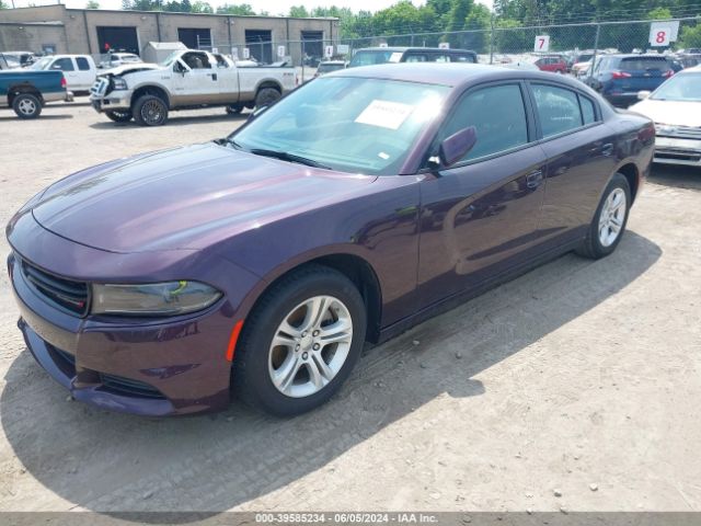 2C3CDXBG2NH110236 Dodge Charger Sxt Rwd