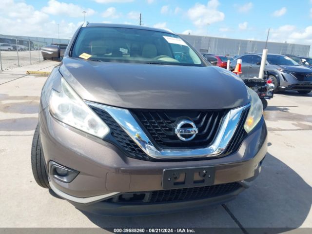 5N1AZ2MH0FN249668 Nissan MURANO SL