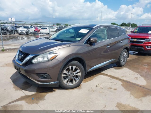 5N1AZ2MH0FN249668 Nissan MURANO SL