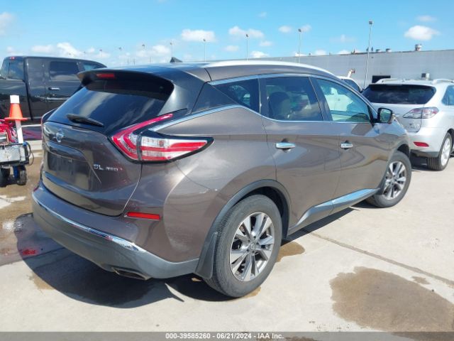5N1AZ2MH0FN249668 Nissan MURANO SL