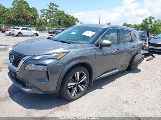 5N1AT3CA8MC699458 Nissan Rogue Sl Fwd