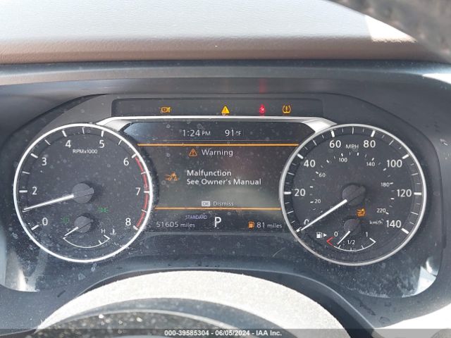 5N1AT3CA8MC699458 Nissan Rogue Sl Fwd