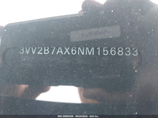 3VV2B7AX6NM156833 Volkswagen Tiguan 2.0t Se