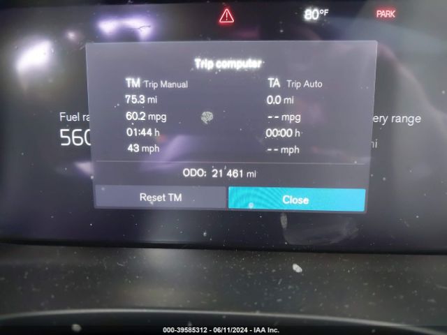 YV4H60DX1P1283020 Volvo Xc60 Recharge Plug-in Hybrid T8 Ultimate Dark Theme