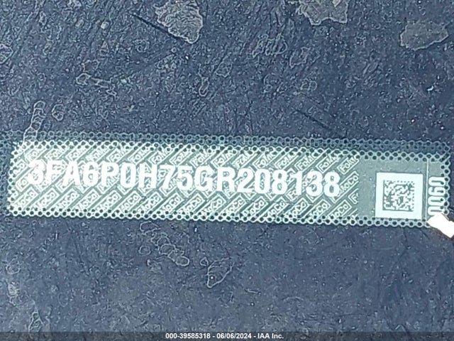 Ford FUSION SE 2016 3FA6P0H75GR208138 Image 17