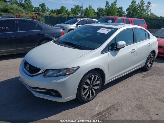 Honda Civic Ex-l 2014 19XFB2F95EE261886 Image 2