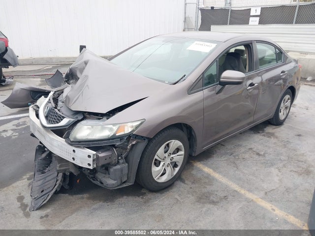 Honda Civic Lx 2015 19XFB2F53FE265093 Image 2