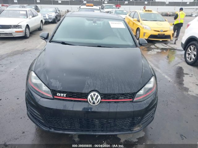 3VW4T7AU7FM024317 Volkswagen Golf Gti 2.0t Autobahn 4-door