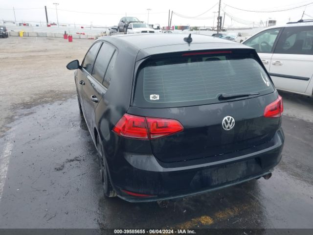 3VW4T7AU7FM024317 Volkswagen Golf Gti 2.0t Autobahn 4-door