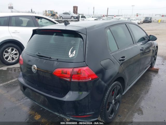 3VW4T7AU7FM024317 Volkswagen Golf Gti 2.0t Autobahn 4-door