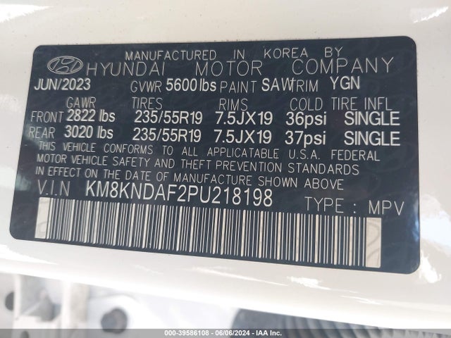 Hyundai Ioniq 5 Sel 2023 KM8KNDAF2PU218198 Image 9