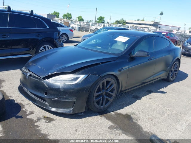 Tesla Model S Plaid Tri Motor All-wheel Drive 2021 5YJSA1E67MF453337 Image 2