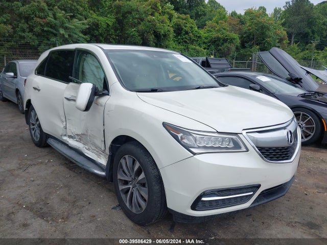 Acura Mdx Technology   Entertainment Packages/technology, Entertainment   Acurawatch Plus Packages 2016 5FRYD4H63GB051364 main image