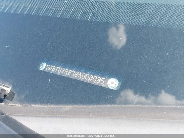 2008 ACURA RDX 5J8TB18278A000085 Photo 8