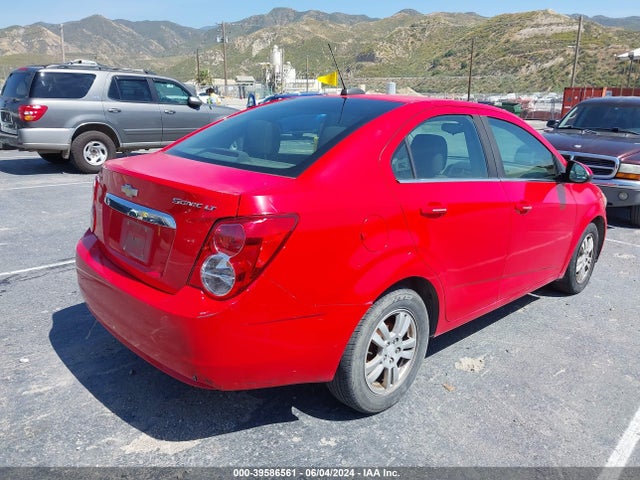 Chevrolet Sonic Lt Auto 2015 1G1JC5SG5F4211126 Image 4