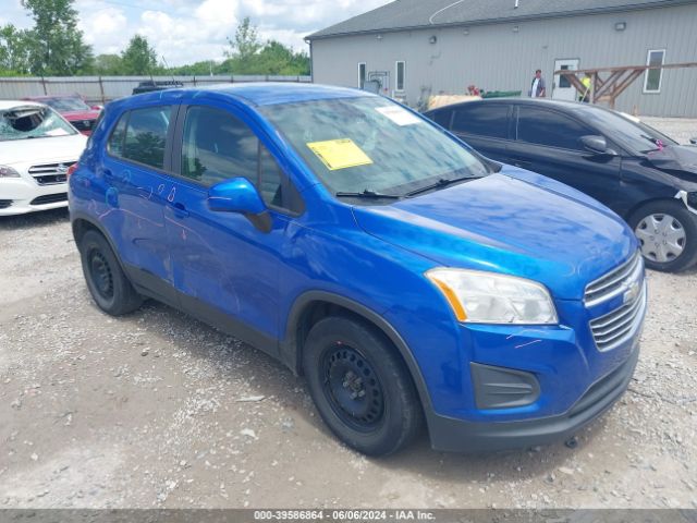 KL7CJKSB0FB138295 Chevrolet Trax 1ls