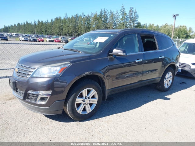 Chevrolet Traverse 2lt 2014 1GNKRHKD6EJ308327 Image 2