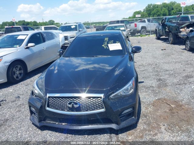 JN1FV7AR8GM450504 Infiniti Q50 3.0t Red Sport 400