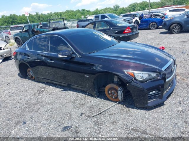JN1FV7AR8GM450504 Infiniti Q50 3.0t Red Sport 400