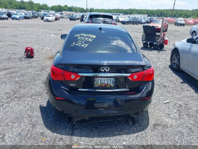 JN1FV7AR8GM450504 Infiniti Q50 3.0t Red Sport 400
