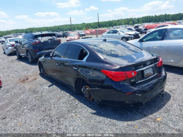 JN1FV7AR8GM450504 Infiniti Q50 3.0t Red Sport 400