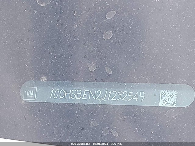 Chevrolet Colorado Wt 2018 1GCHSBEN2J1252549 Image 18