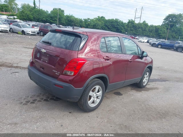 Chevrolet Trax 1ls 2016 3GNCJNSB7GL233514 Image 4