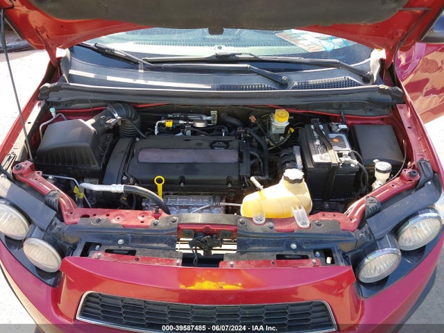 Chevrolet Sonic Ls Auto 2014 1G1JA5SH3E4143499 Image 10
